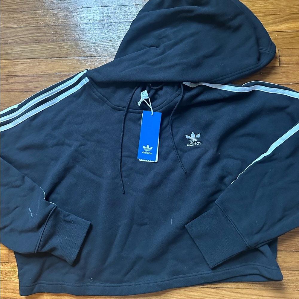 Adidas cropped hoodie